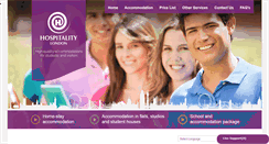 Desktop Screenshot of hospitalitylondon.com